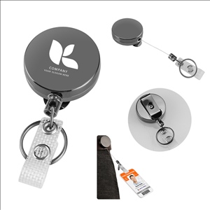 Heavy-Duty Metal Retractable Badge Reel